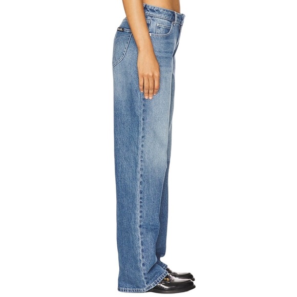 ROLLA'S Kate Baggy Mid Rise Wide Leg Blue Jeans Womens Size 29 New With Tags - Picture 3 of 15